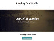 Tablet Screenshot of blendingtwoworlds.com